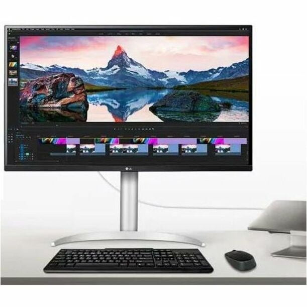 LG, UltraFine 32UP83AK-W 32 Inch 4K UHD LCD Monitor, White
