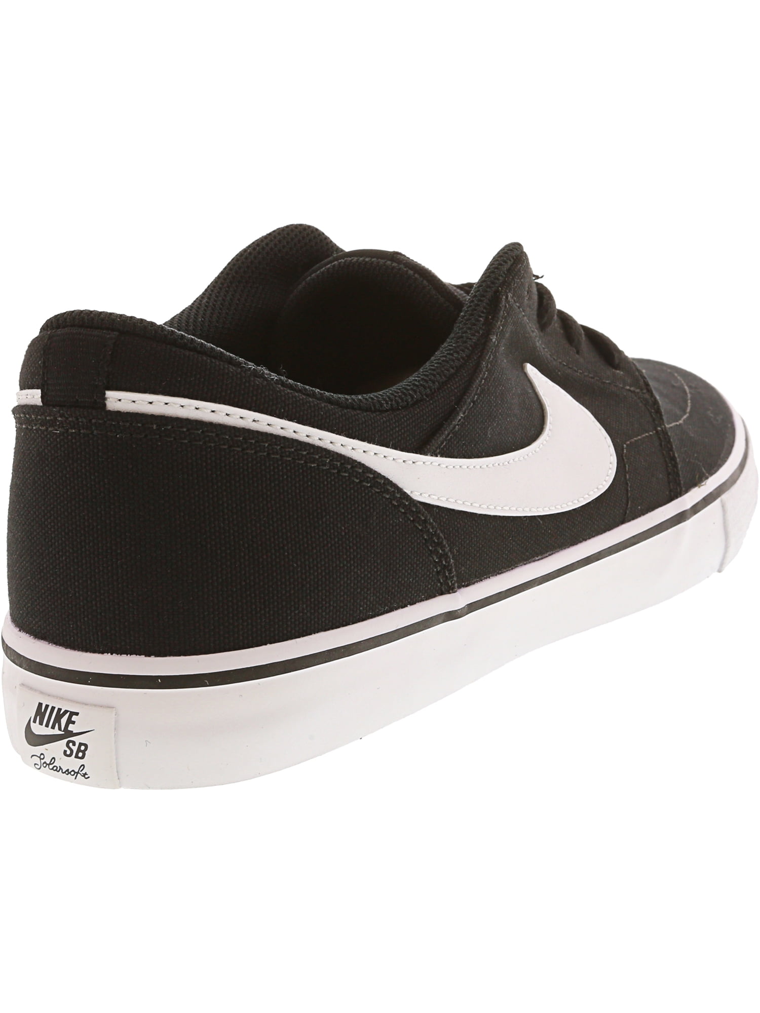 nike sb black & grey portmore ii solarsoft trainers