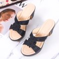 thumbnail image 4 of Sandalias de nuevo estilo, zapatos de tacón alto de tacón grueso para mujer, sandalias y zapatillas para mujer Wmkox8yii  hj789, 4 of 5