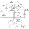 thumbnail image 2 of Elkay ELUH3232 18-Gauge Stainless Steel 32 x 32 x 7.875 in. Double Bowl Undermount Corner Kitchen Sink, 2 of 7