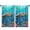 Sea Turtle Sjellyfish-1, variant on Blackout Kids Curtains,Sea Turtle Sjellyfish Childrens Insulated Curtains Set Of 2,Bedroom Essentials,Toddler Room Decor 42x54in(106x137cm)