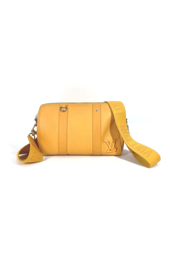 Pre-Owned LOUIS VUITTON M21438 LV Aerogram City Keepall 2-Way Shoulder Bag, Leather,... (Good)