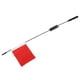 thumbnail image 3 of Antena modelo L29cm Línea de señal de simulación con bandera para coche de escalada RC (rojo), 3 of 8