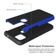 thumbnail image 2 of GSA Rugged Tuff Shockproof Hybrid Case For REVVL 5G, T790 Black, 2 of 5