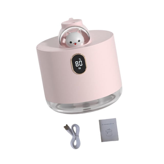 Humidificador perfecl para dormitorio mini purificador de aire 0,5 l luz nocturna