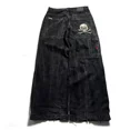 thumbnail image 2 of Vaqueros Retro Skull Hip Y2k Hop Harajuku Vintage Nuevos, 2 of 6