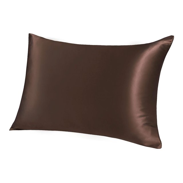 Unique Bargains Taie d'Oreiller 19 Momme Silk avec Fermeture Éclair Cachée