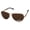 Gold, variant on Perry Ellis 100% UV Protection Men's Aviator Sunglasses with Perry Ellis Pouch