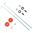 thumbnail image 2 of Durable Metal Car Battery Hold Down Bracket Kit with Easy Installation 2 Pcs for Storage Use, 2 of 9