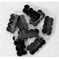thumbnail image 3 of Nvzi 4000 pieces of Black silk rose petals -1.77 x 1.77 inches realistic silk fabric wedding petals, suitable for romantic night decoration and scattered placement in wedding corridors, 3 of 5