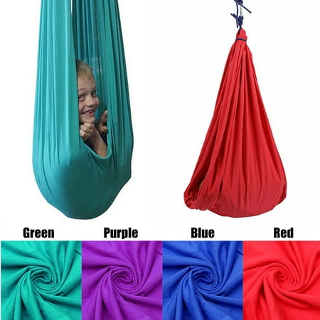 Therapy Swing Cuddle Hammock Sensory Swing Indoor Lycra Snuggle Swing Hardware Set