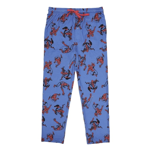 Spider-Man All-Over Character Print Men's Sleep Pajama Pants -XXL