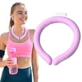 thumbnail image 1 of Neck Ice Pack Reusable Wearable Neck Cooler Body Products For Indoor Outdoor Summer Hot Weather（60Ml）,Pink Beauty Equipment, 1 of 9