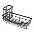 thumbnail image 1 of Hyasfey Sponge Holder Kitchen Sink Organizer with Drain Tray Rustproof Corrosion Resistant Sink Caddy Storage Holder, 1 of 8