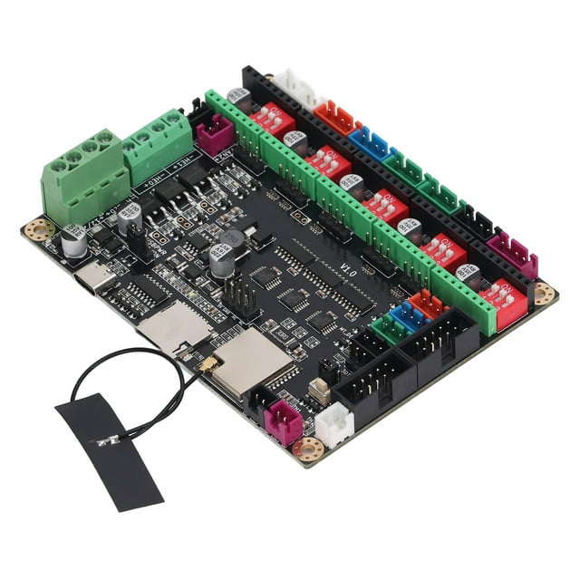Placa de control de impresora WIF D, placa base de impresora 3D ESP32 Kb Placa base de impresora D M Hz Placa base de impresora D Construcción robusta