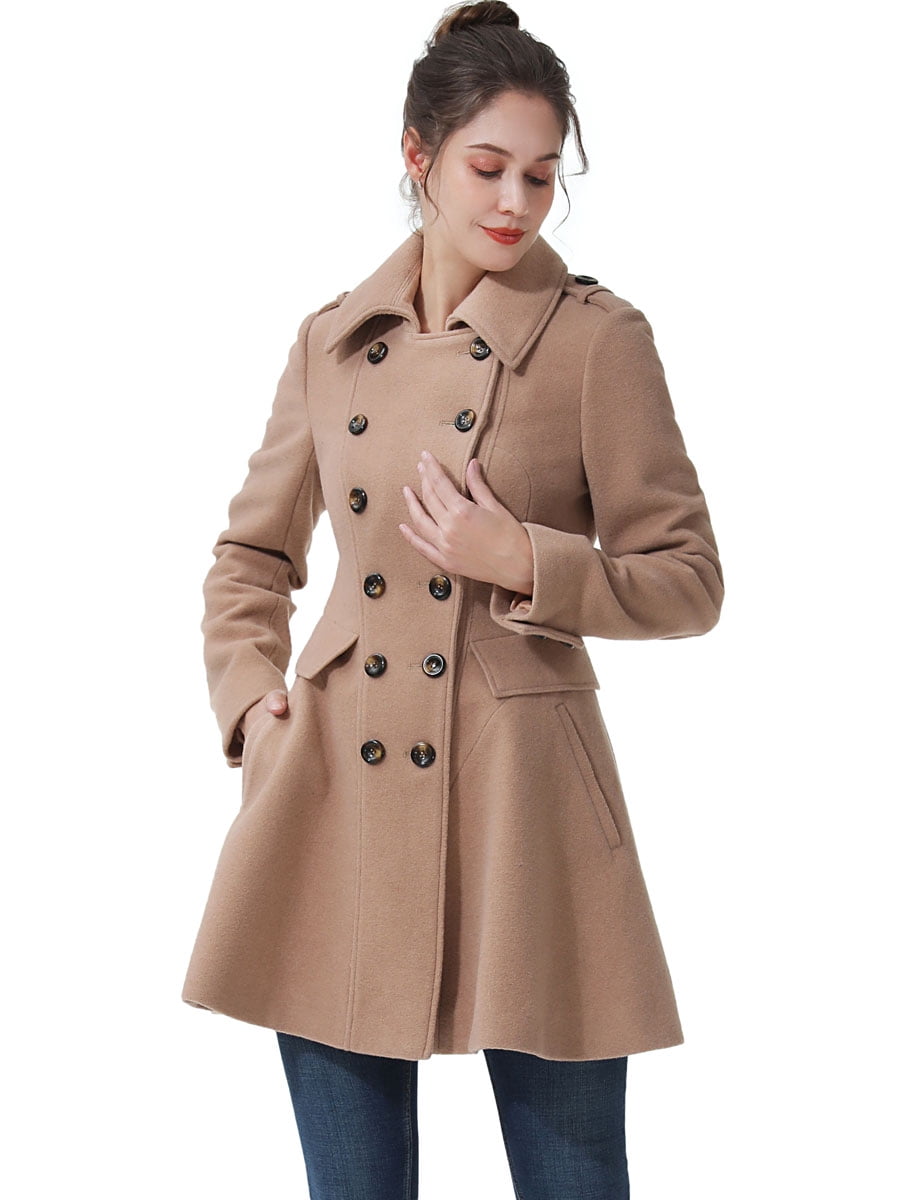 Belted Short Wrap Pea Coat - Ready-to-Wear 1A99KB