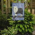 thumbnail image 2 of Carolines Treasures CK3611GF Old English Sheepdog Welcome Flag Garden Size  Small multicolor, 2 of 3