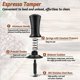 thumbnail image 4 of 2X Presionador de Café Expreso de 51 mm con Herramienta WDT Calibrada con Resorte, con Tapete de Silicona, para Máquina de Café Expreso, 4 of 5