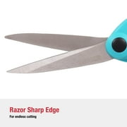 SINGER ProSeries 8.5-Inch Heavy-Duty Bent Fabric Scissors with Comfort Grip