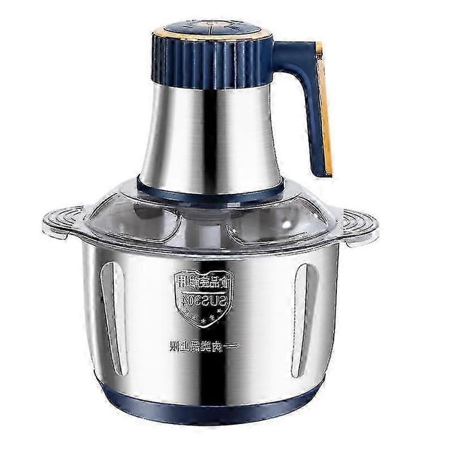 Meat Grinders, 5l 500w Meat Mincer Electric Food Chopper Meat Blenders Meat Grinder Food Chopper Food Grinder Stainless Steel Bowl Chopper For M