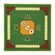 thumbnail image 1 of Mantel Mahjong Accessories Mahjongg Mat Antideslizante 78x78cm Mantel Cuadrado Verde, 1 of 9