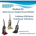 thumbnail image 2 of HQRP 2-Pack Washable & Reusable Hepa Filter for Hoover TurboPOWER 3100 Fold Away Bagless Vac, 2 of 7