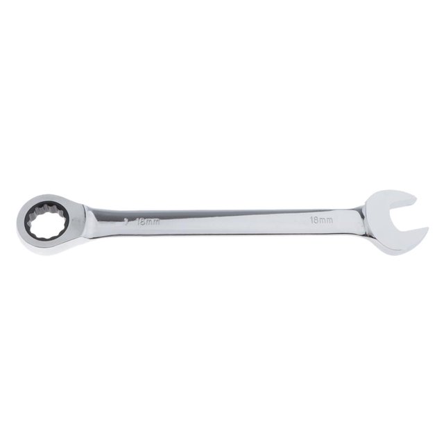 1 llave de carraca métrica para reparación de automóviles, pulido de espejos, herramientas de mantenimiento de 15mm Cola Llave de trinquete de acero