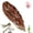 style2, variant on Boho Dreadlock Ponytail Extension, Elastic Dread Ponytail with Beads & Shell Charms, Elastic Braided Hair Piece, Lightweight 1-Minute Install for Music Festival, Rave, Everyday Wear
