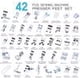 thumbnail image 5 of 42 Piece Professional Home Sewing Machine Presser Foot Kit Set for Brother, Baby Lock, Singer, Elna, Toyota, New Home, Simplicity, Janome, Kenmore, and White Low Shank Sewing Machine, 5 of 5
