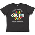 thumbnail image 3 of Inktastic I Support My Cousin Autism Awareness Youth T-Shirt, 3 of 5
