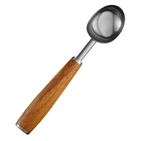 

Giyblacko Stainless Steel Dinner Spoon Summer 304 Stainless Steel Ice Scoop Artifact DIY Ice Scoop Ball Tool