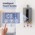 thumbnail image 3 of Tankless Water Heater On Demand Water Heater Propane Gas, Up to 4.3 GPM, 100000 BTU Instant Hot Water Heater with LED Display, Indoor Installation, 2-4 Point Use for Family Bathroom Kitchen, 3 of 7