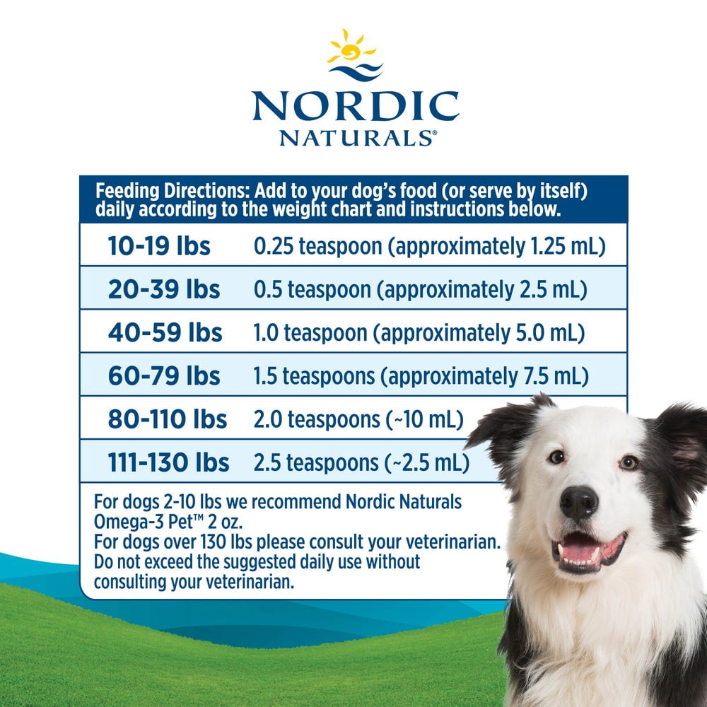 Nordic Naturals Omega-3 Pet, Liquid, Medium to Large Breed Dogs, 8 Oz