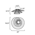 thumbnail image 2 of 20 Inch 12W 1 Led Flush Mount-Matte White Finish Maxim Lighting 24170Mw, 2 of 2