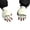 White, variant on Sales 2026 Cold Weather Fingerless Gloves GIJNRIUIUA Under $3 Baby Boys Girls Winter Hand Wrist Warmer Cover Fingerless Gloves White Gloves & Mittens