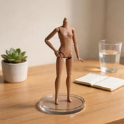 1/6 Scale 22 Joints Yoga Doll Body, Articulated Action Figure for Custom, 26cm