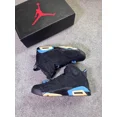 thumbnail image 3 of Ni - ke Ni - ke Air Jordan 6 Retro UNC Black Blue Mens 11 384664-006 Shoes Sneakers OG, 3 of 5