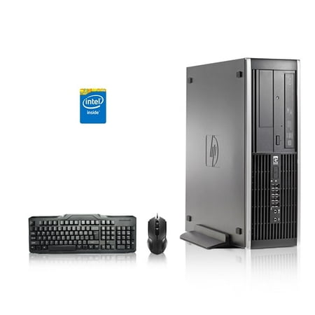 Refurbished - HP DC Desktop Computer 2.5 GHz Core 2 Duo Tower PC, 4GB, 500GB HDD, Windows 10 Home x64, USB Mouse &