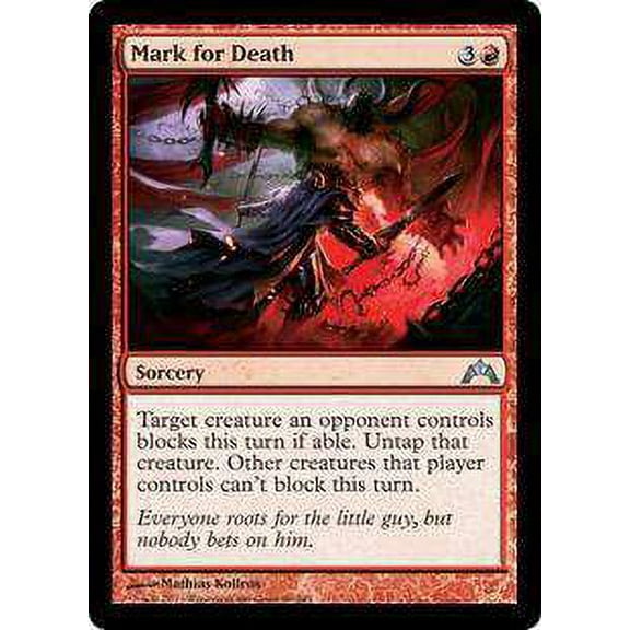 MtG Gatecrash Uncommon Mark for Death (Foil) #99