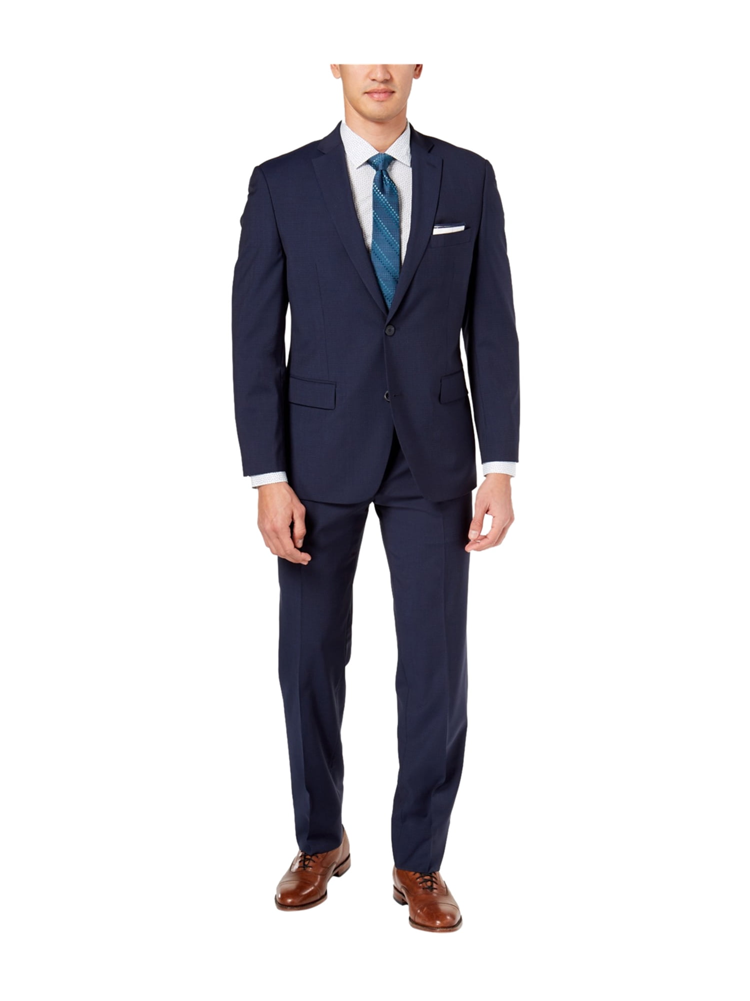 michael kors navy suit