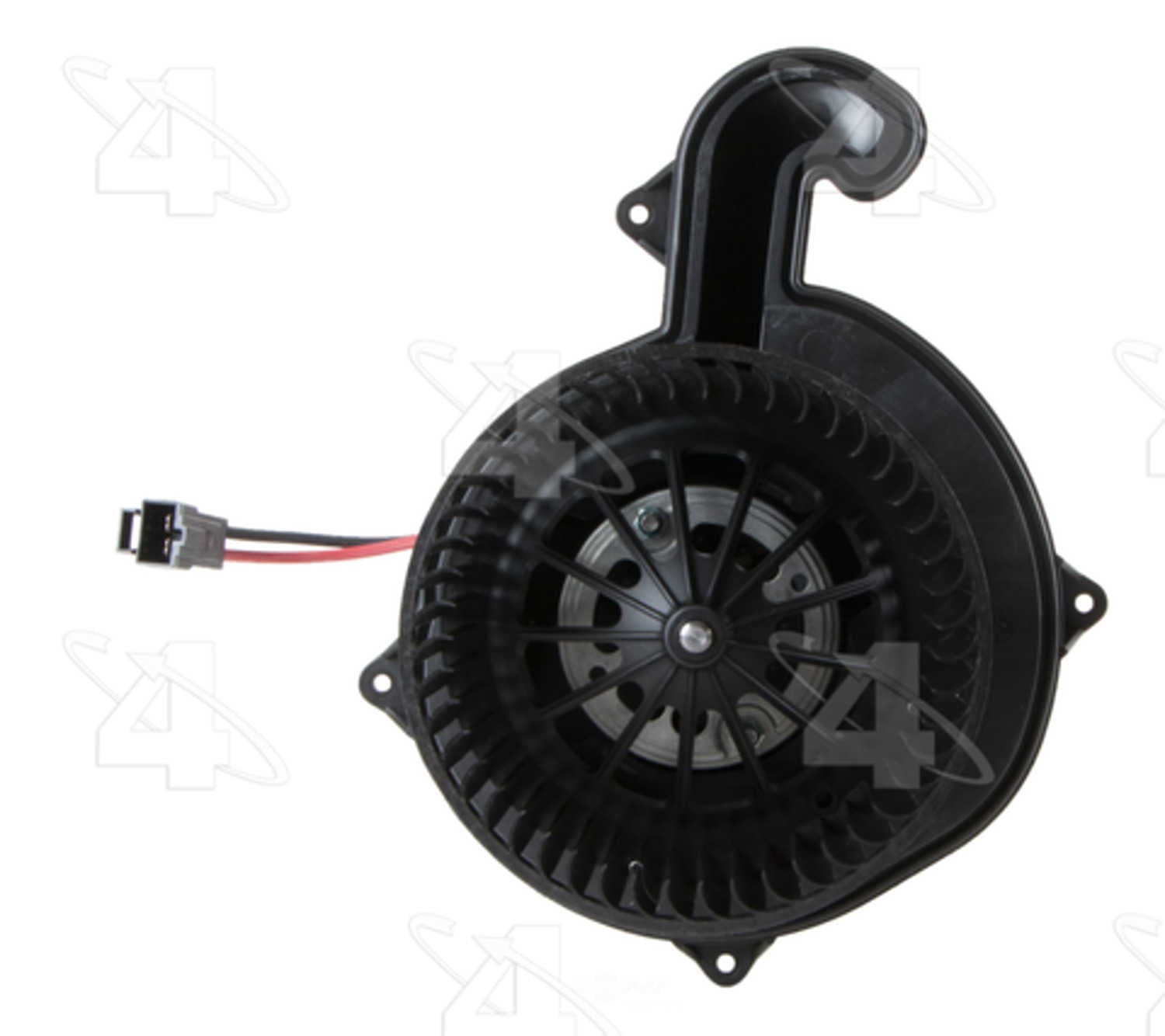Four Seasons 35022 Flanged Vented CCW Blower Motor w/ Wheel