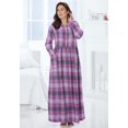 thumbnail image 6 of Only Necessities Plus Size Flannel Plaid Lounger, 6 of 6