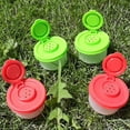 thumbnail image 6 of Condiment Bottles Moisture Proof,Salt And Pepper Shakers Clear Plastic BPA-free Containers, 6 of 10