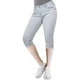 thumbnail image 3 of Women's Perfectly Shaping Stretchy Denim Capri, 3 of 4