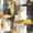 Gold Gray, variant on Homewish Gray Gold Stripes Zipper Twin Comforter Sets with Fitted Sheet and 2 Pillowcases,Modern Geometric Artwork Zipper Bedding Set,Black Reversible,4pcs