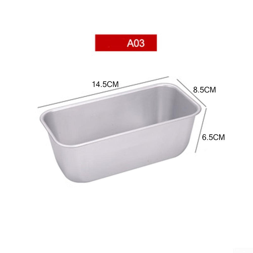Details about   Bread Mold Aluminum Toast Pastry Loaf Pan Non-Stick Baking Tool Bakeware Silver 
