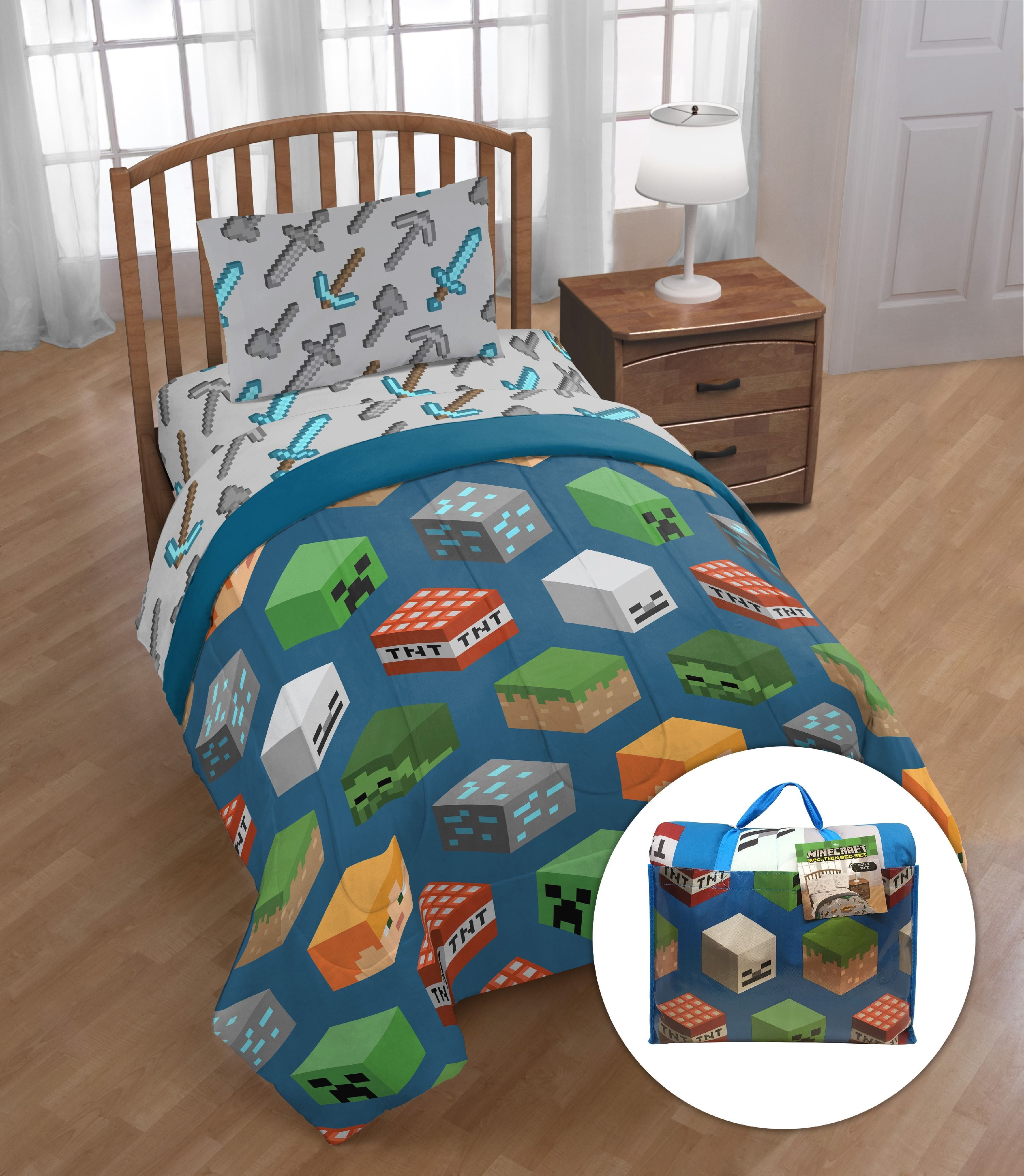 minecraft bedding