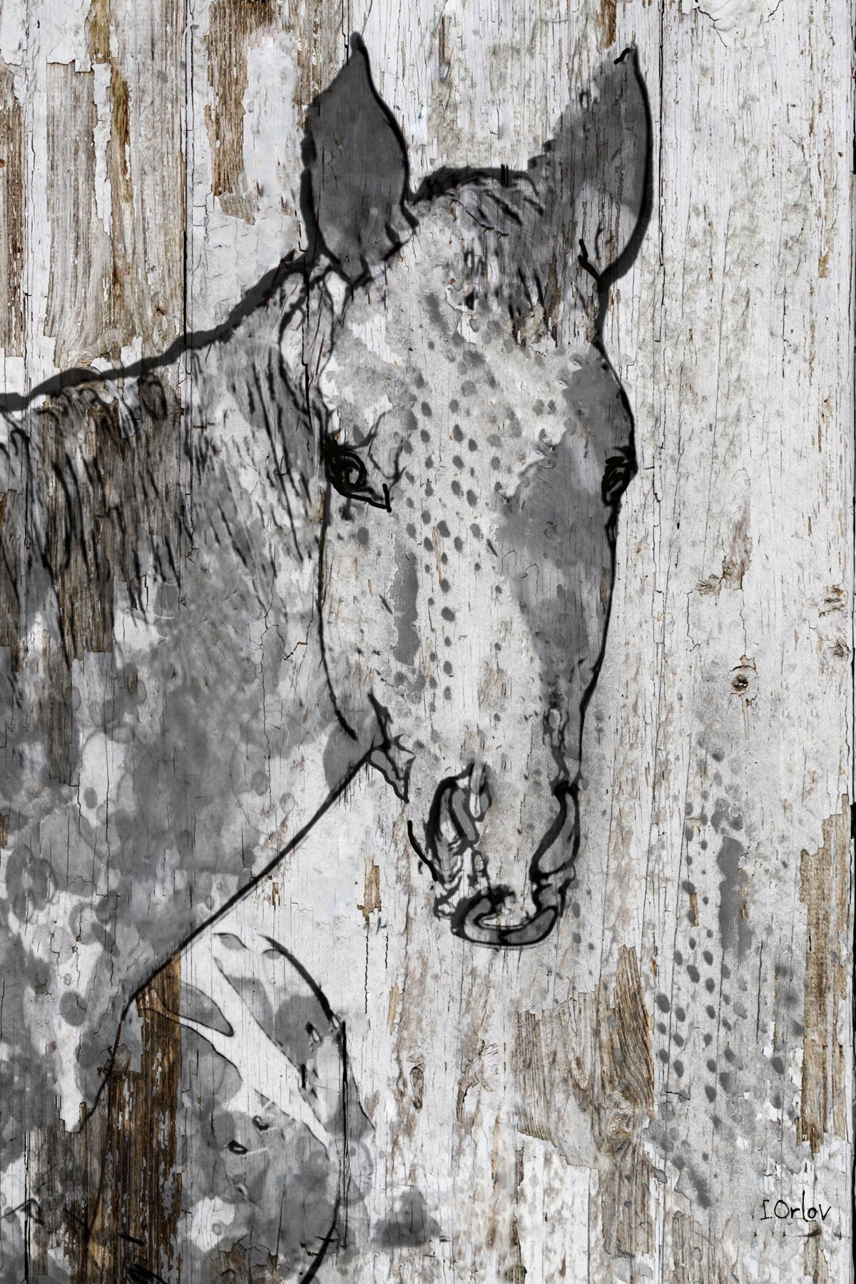 "Beauty" Painting Print on Wrapped Canvas