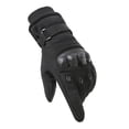 thumbnail image 2 of Guantes tácticos con forro polar y dedos completos, gruesos, para invierno, para hombre, para deportes al aire libre, montañismo, entrenamiento, protección contra el viento, guantes cálidos, 2 of 5