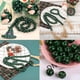 thumbnail image 3 of Matsuzay Cuentas de resistentes al desgaste de 100 piezas, cuentas decorativas convenientes, cuentas a cuadros, cuentas naturales, apariencia De coser Tinta Verde/Negro, 3 of 6